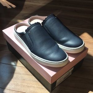 Kate Spade slip on shoes, worn only for few hours, come with the original box.